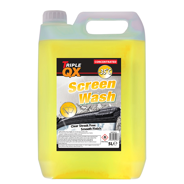 TRIPLE QX 35c Concentrated Screenwash 5Ltrs Car Parts 4 Less